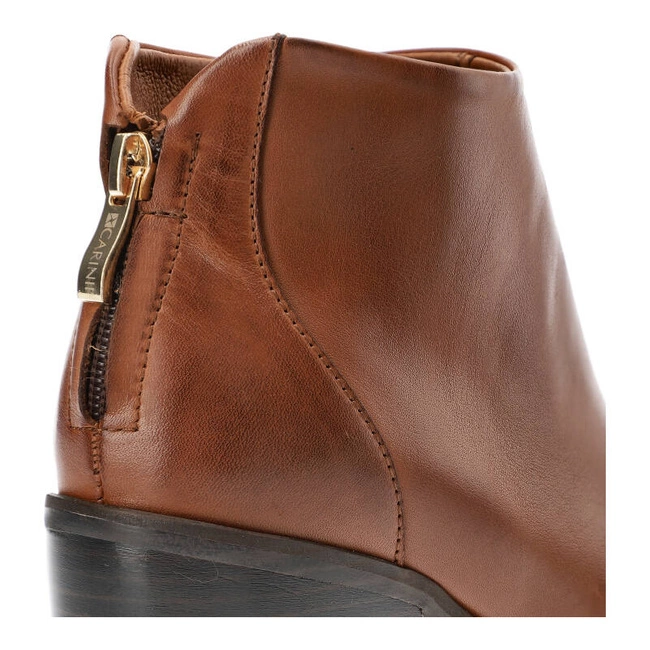 Členkové Topánky Carinii - B9313_-T26-000-000-D57 Brąz