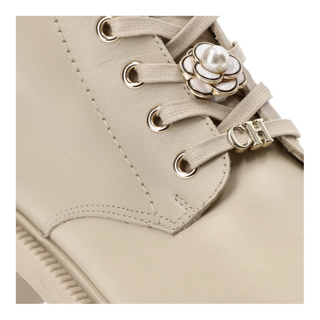 Členkové Topánky Chebello - 4553_-469-000-MIC-S345 Beżowy