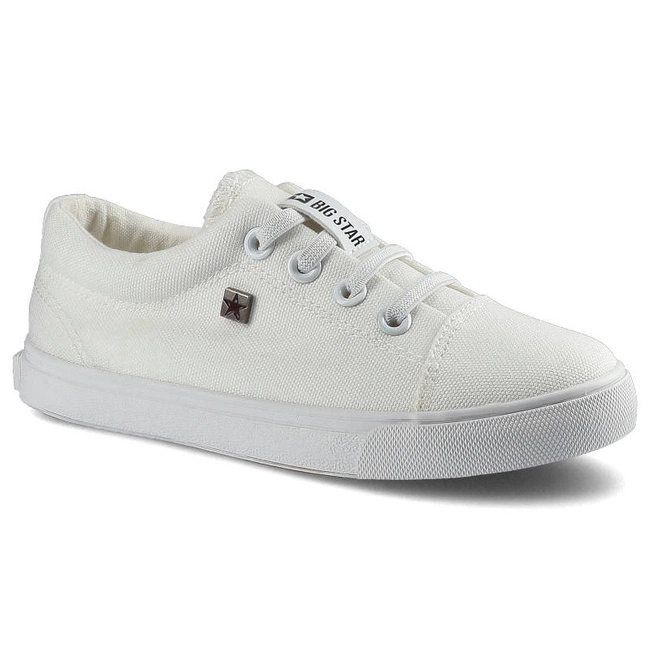 Plátenky Big Star - DD374074 Biały