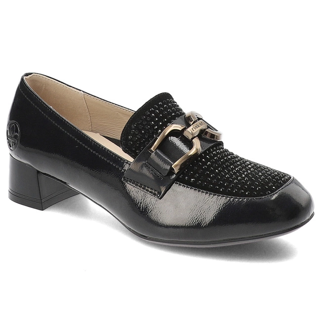 Poltopánky Rieker - 45055-00 Black