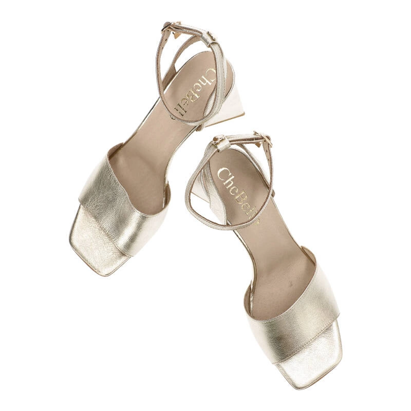 Sandále Chebello - 3091_-467-000-PSK-S135 Złoty