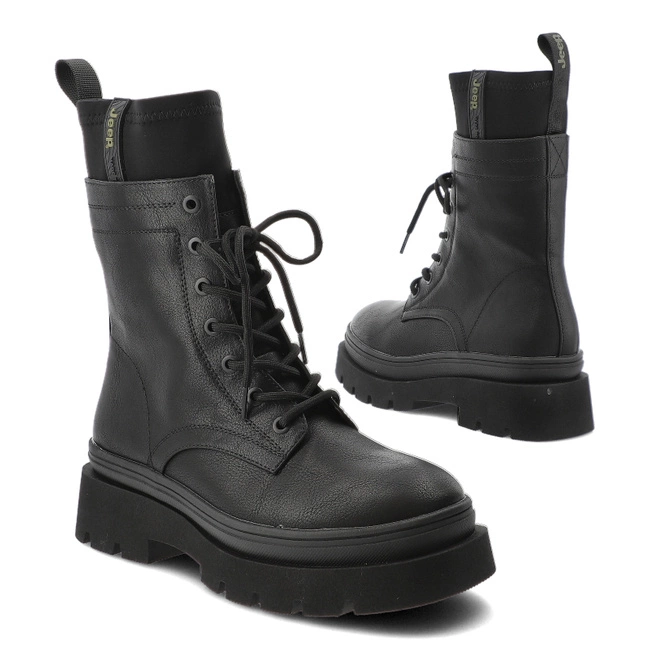 Členkové Topánky Jeep - JL42620A 296 Black/Black