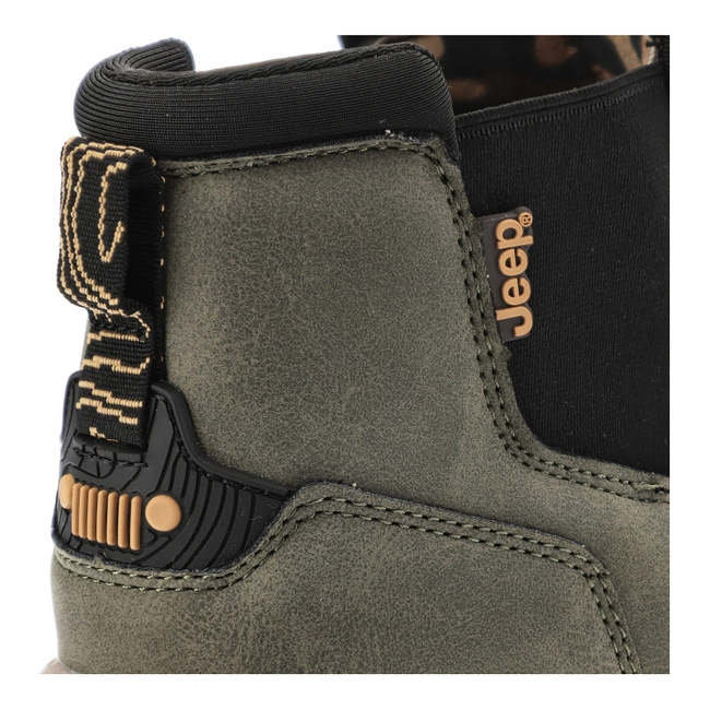 Členkové Topánky Jeep - KOBI CHELSEA JM42130A 020 Military