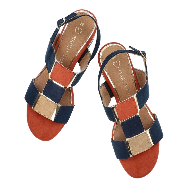 Sandále Marco Tozzi - 2-28314-42 890 Navy Comb