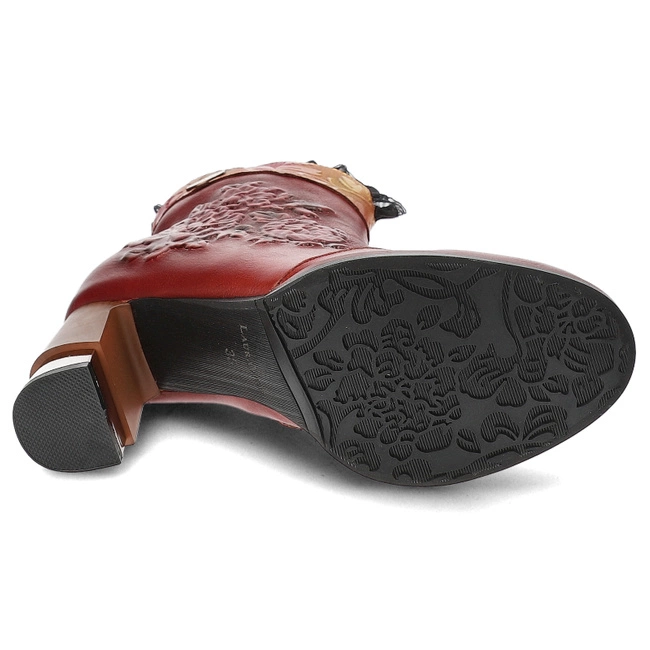 Členkové Topánky Laura Vita - Oxaneo 54 AT2306-B5 Rouge