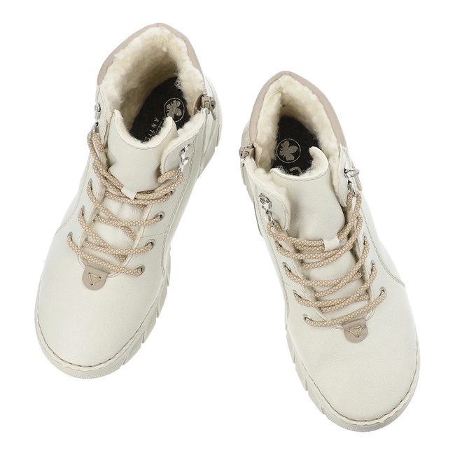Členkové Topánky RIEKER - 55040-80 White