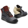 Šnúrovacie Členkové Topánky Pollonus - 5-1459-004 Granat Verona + Bordo