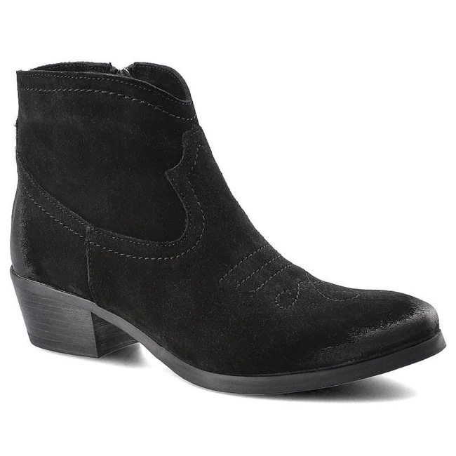 Členkové Topánky Carinii - B5159_-H20-000-POL-D56 Czarny