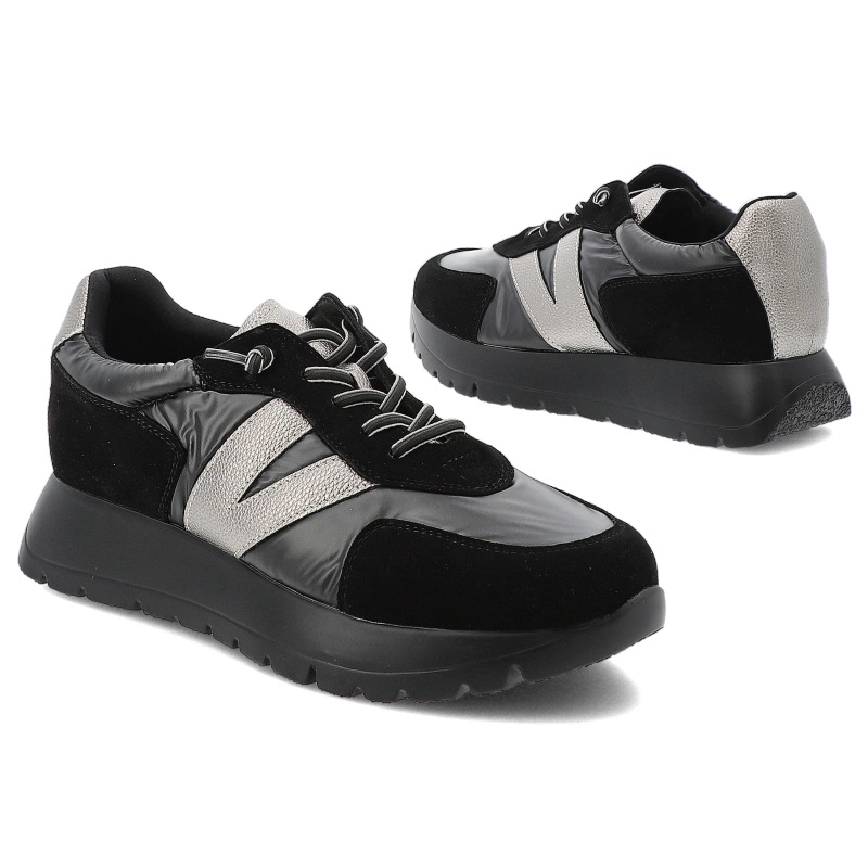 Tenisky VINCEZA - 58561 BK PU Czarny