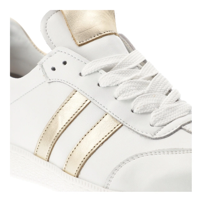 Tenisky Armodo - 66004 Biały+Zł K