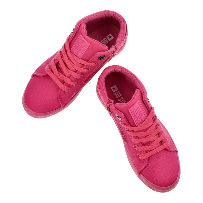 Tenisky Big Star - LL374004 Fuksja