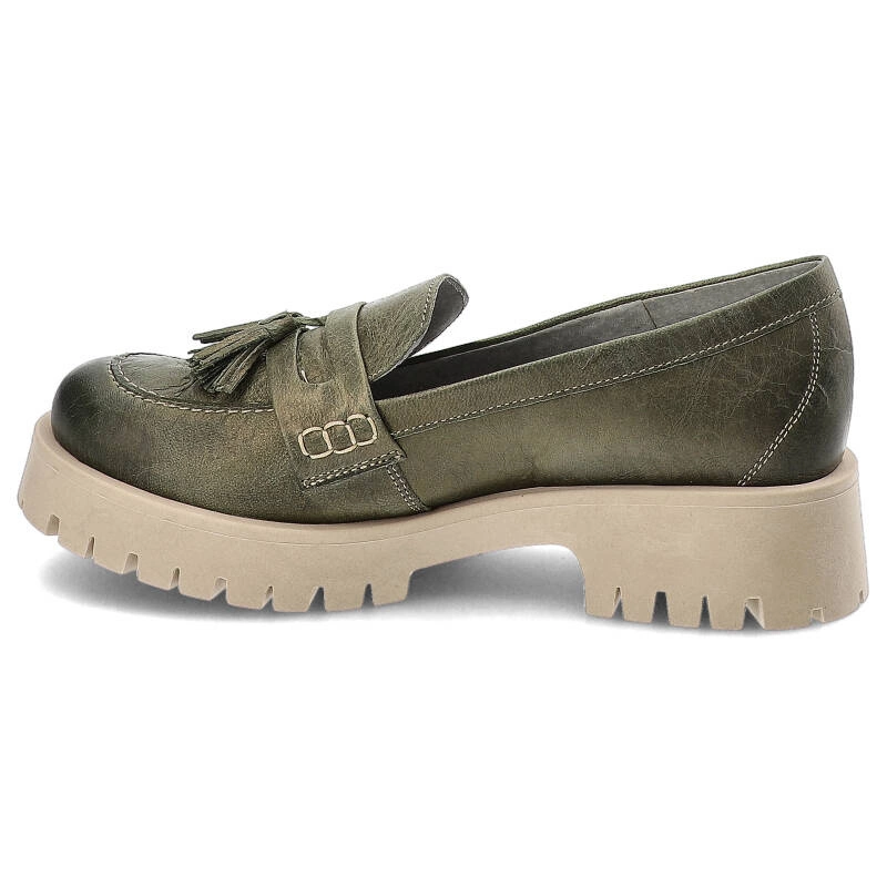 Poltopánky Maciejka - 5497S-09/00-5 Zielony+Złoty