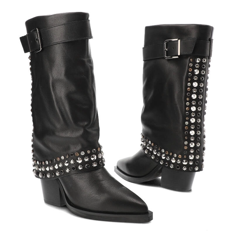 Čižmy Alma en Pena - I23437 Napa Black