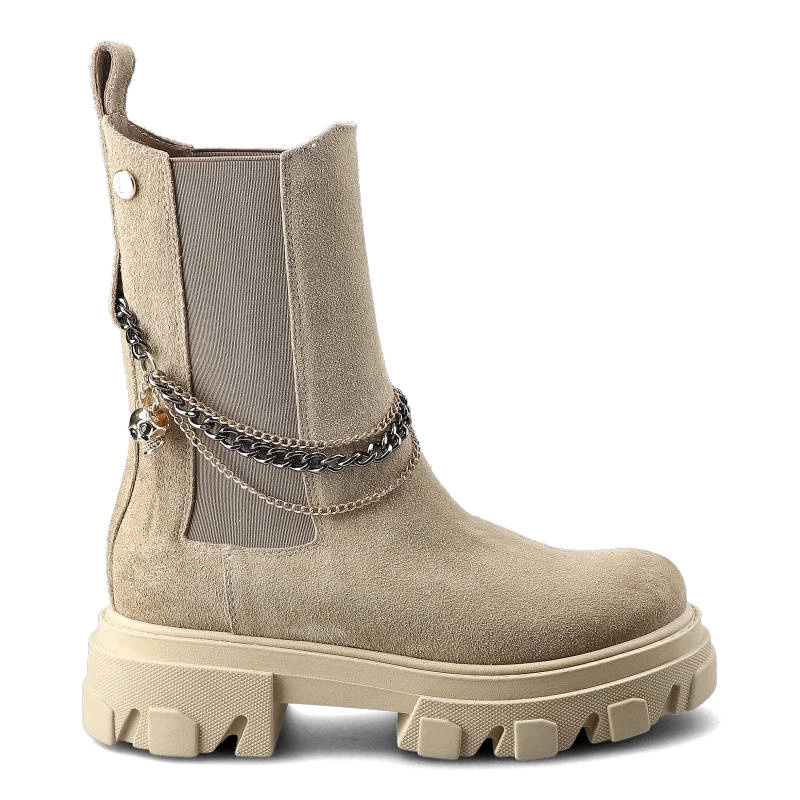 Členkové Topánky Carinii - B5962_-O17-000-000-E33 Beż