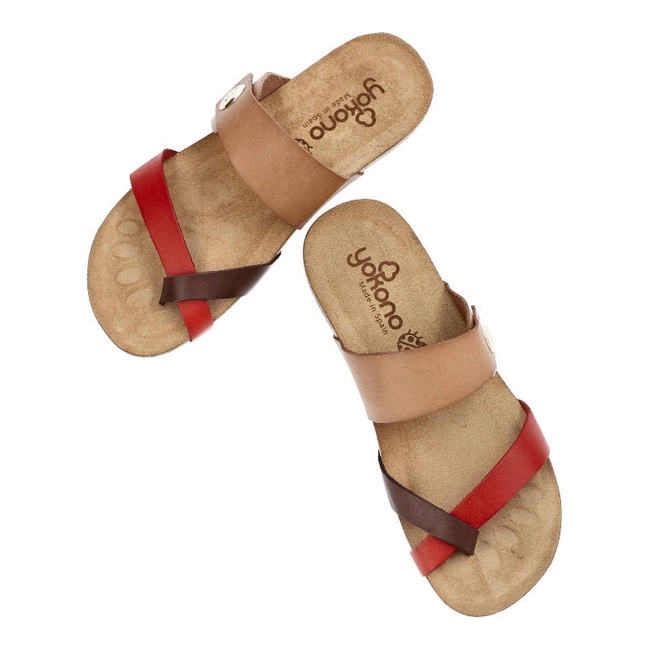 Šľapky Yokono - Ibiza-203 Vaq Multi Choco