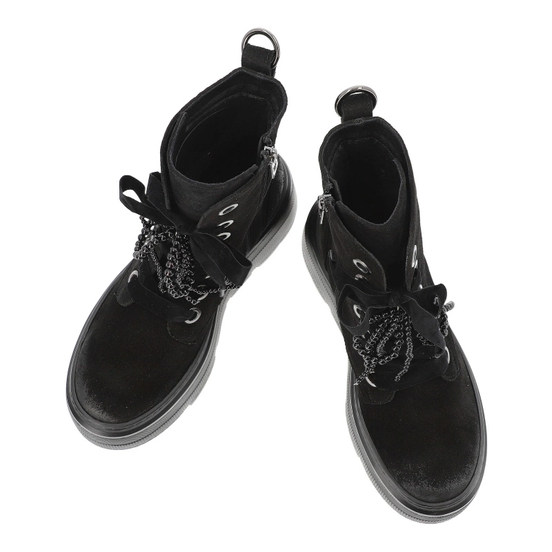 Členkové Topánky KARINO - 5759/003-F Czarny/Welur