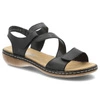 Sandále RIEKER - 659C7-00 Black