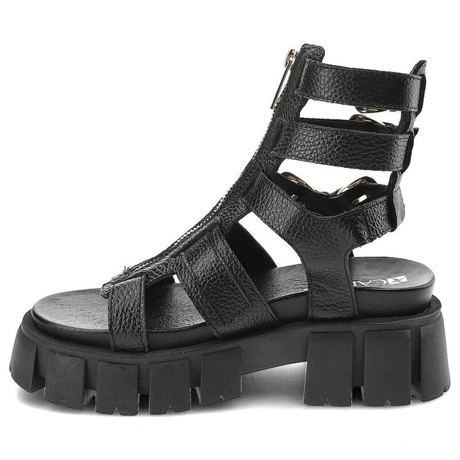 Sandále Carinii - B9332_-J23-000-000-G02 Czarny