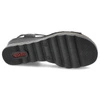Sandále Rieker - 67498-00 Black