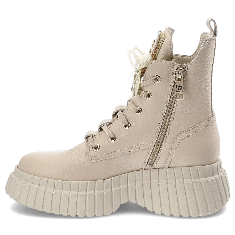 Členkové Topánky Chebello - 4472_-157-000-MIC-S346 Beżowy