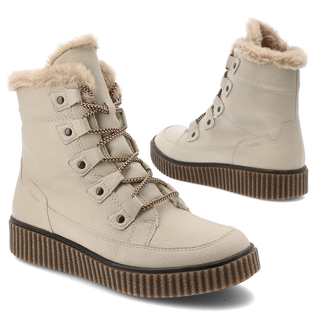 Členkové Topánky RIEKER - Y4305-60 Beige