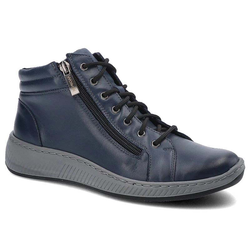 Členkové Topánky Wasak - 0595 Granat