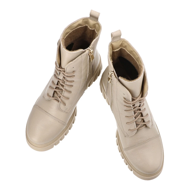 Členkové Topánky Armodo - 60486 V.Taupe+Zł.