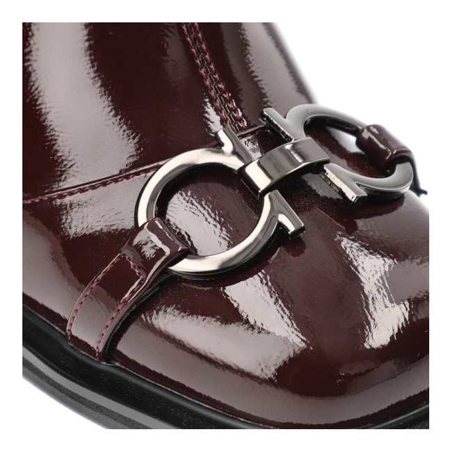 Členkové Topánky S.Barski - MR880-021 Wine