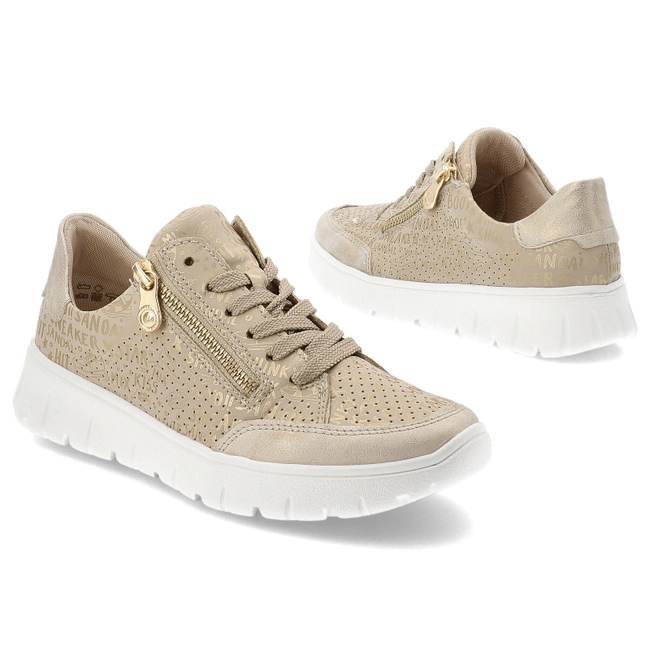 Poltopánky RIEKER - N1316-90 Beige