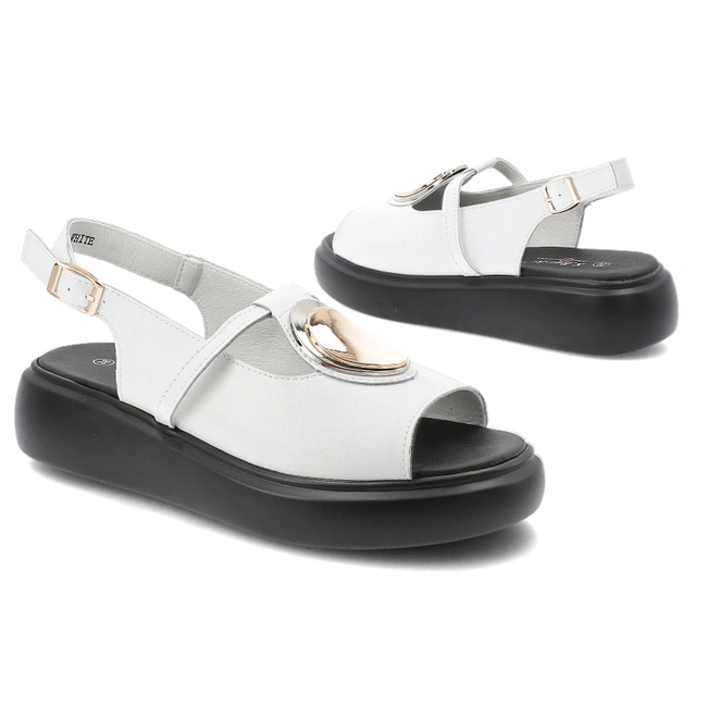 Sandále S.BARSKI - GR51-603 White