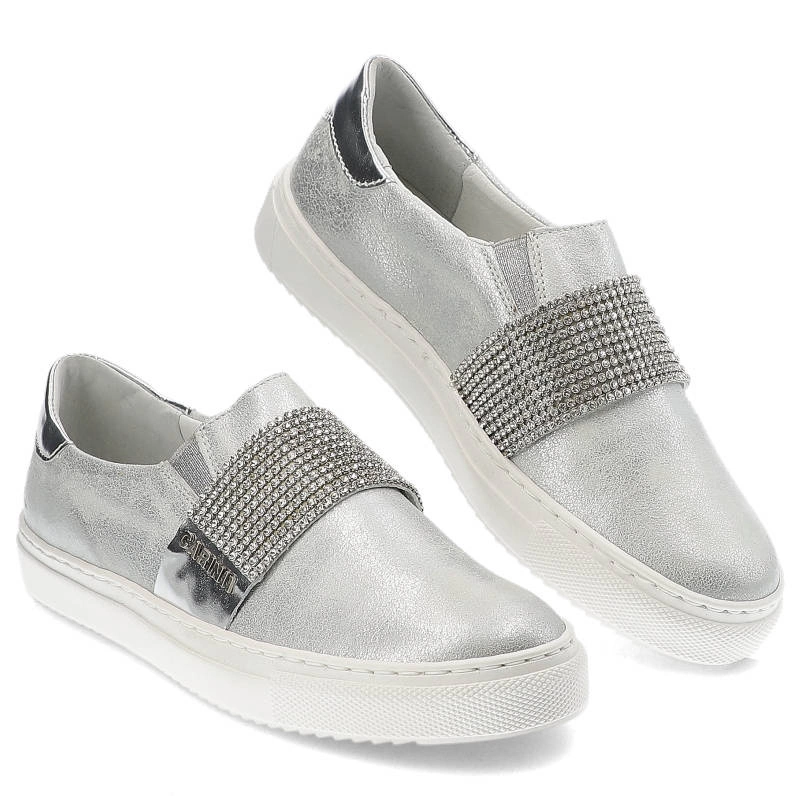 Poltopánky Carinii - B3934_G57-000-000-C25 Srebrny