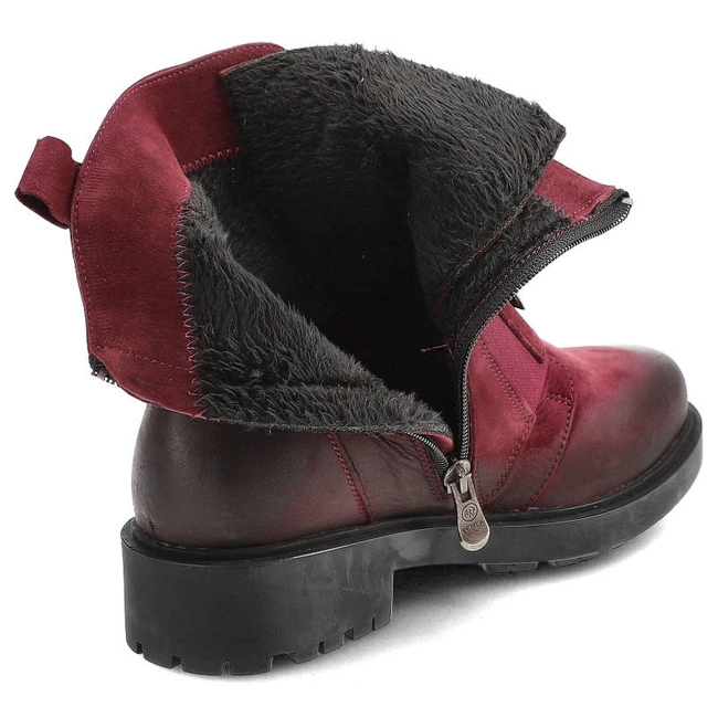 Členkové Topánky Lanqier - 43C426 Bordowy