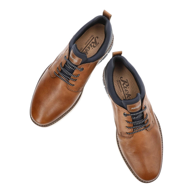 Poltopánky Rieker - 14454-22 Brown- szary