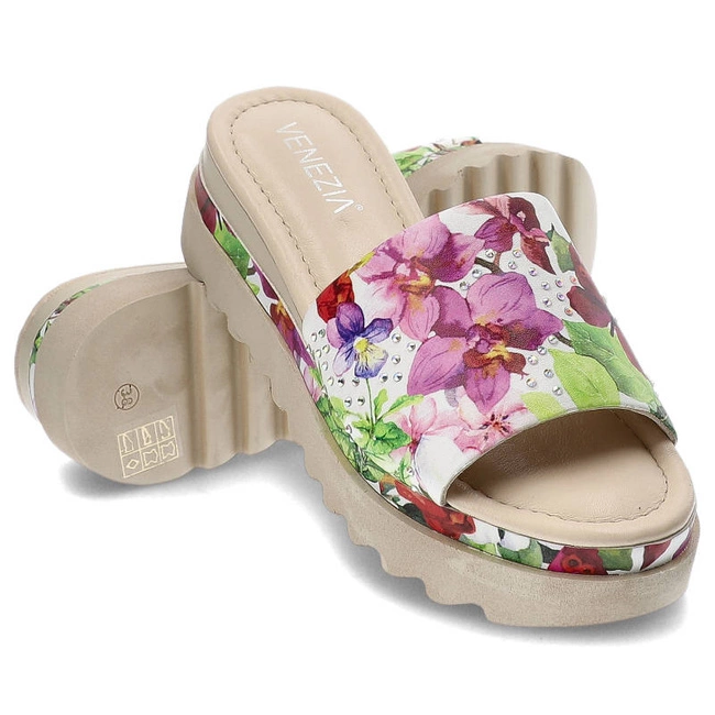 Šľapky Venezia - 0137605D 09 Flower