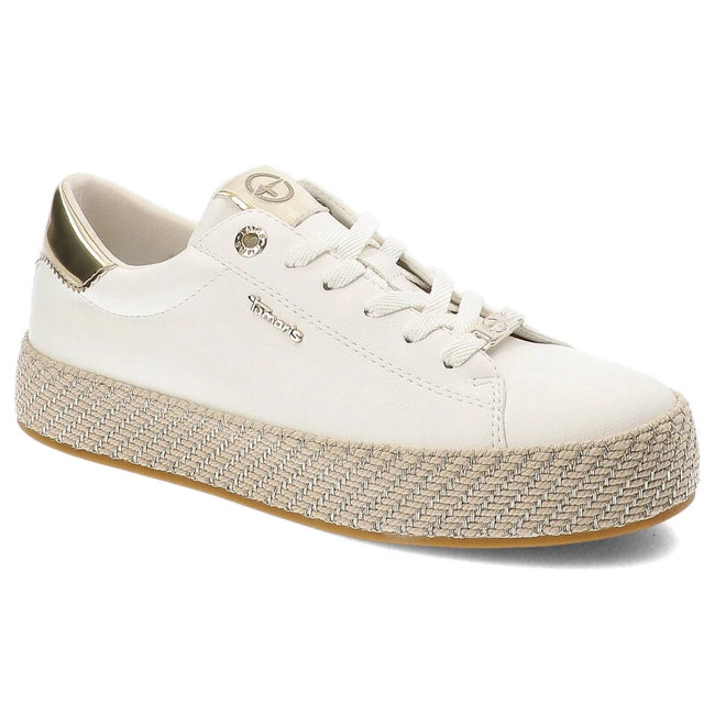 Espadrilky Tamaris - 1-23713-42 190 White/Gold