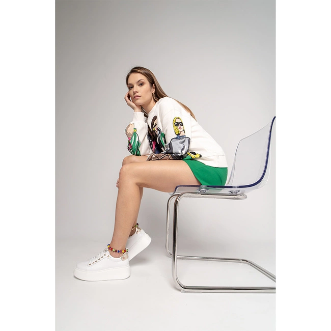 Tenisky Chebello - 4406_-059-074-PSK-S251 Biały