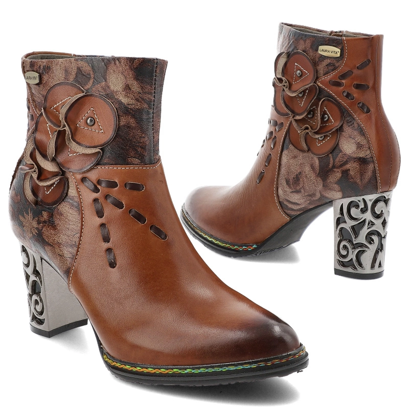 Členkové Topánky LAURA VITA - Ledao 43 AC350-43 Camel