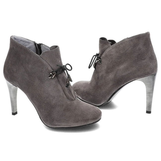Členkové Topánky Karino - 1850/002-P Szary