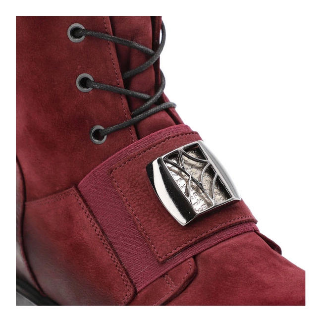 Členkové Topánky Lanqier - 43C426 Bordowy