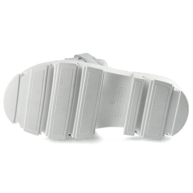 Šľapky Carinii - B7223_-I81-000-000-E49 Biały