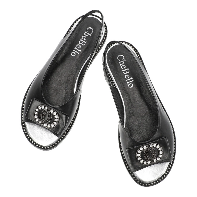 Sandále Chebello - 4424_-002-000-PSK-S130 Czarny