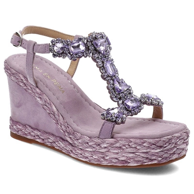 Sandále Alma en Pena - V240984 Suede Lilac