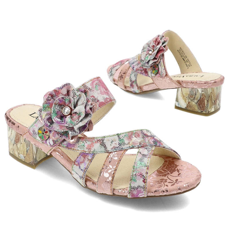 Šľapky Laura Vita - Hucbio 38 SL151237-38 Rose