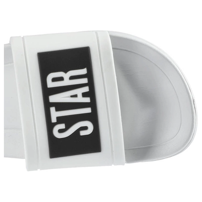 Šľapky Big Star - DD274A264 Biały