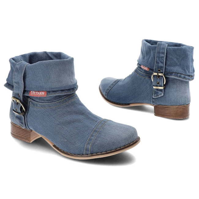 Členkové Topánky Artiker - 40C0201 Jeans