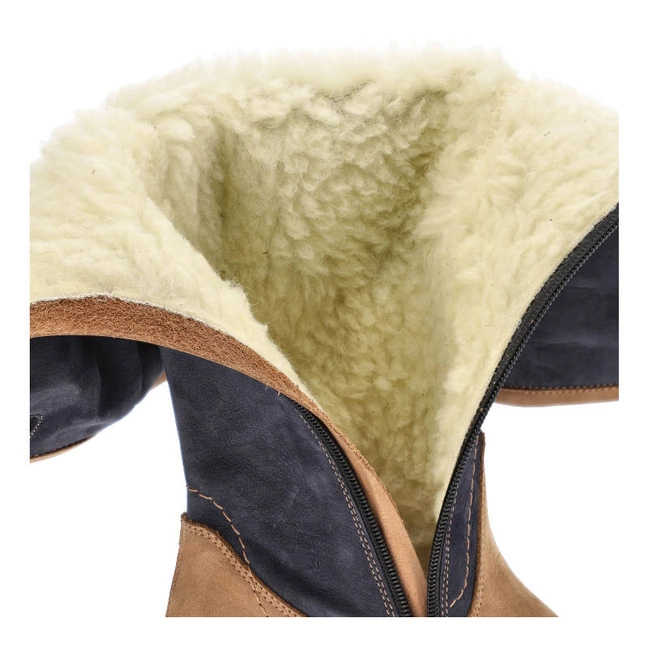 Čižmy Chebello - 2108_-018-008-MIS-SO5 Brąz/Granat