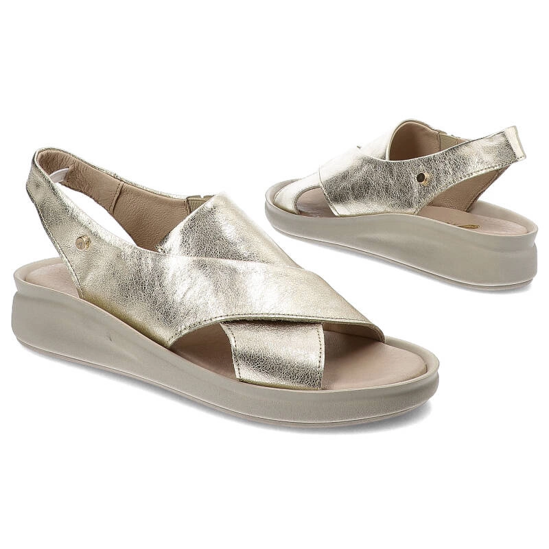 Sandále Armodo - 40392 Kryształ Złoto