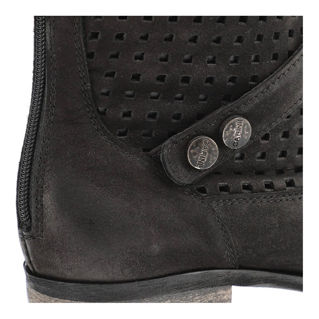 Členkové Topánky Carinii - B2214 Czarny