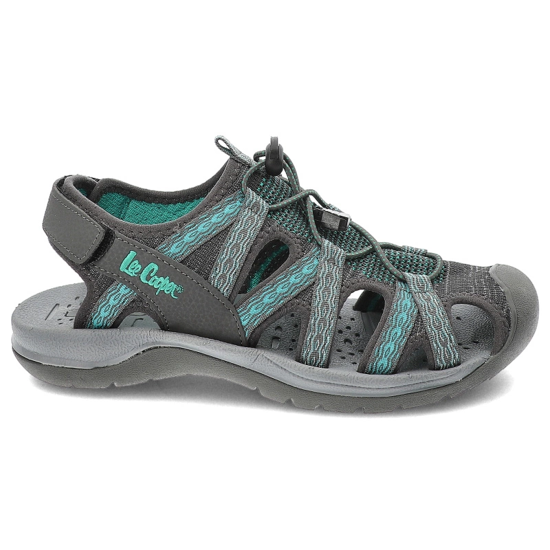 Sandále Lee Cooper - LCW-24-03-2306L Grey/Mint