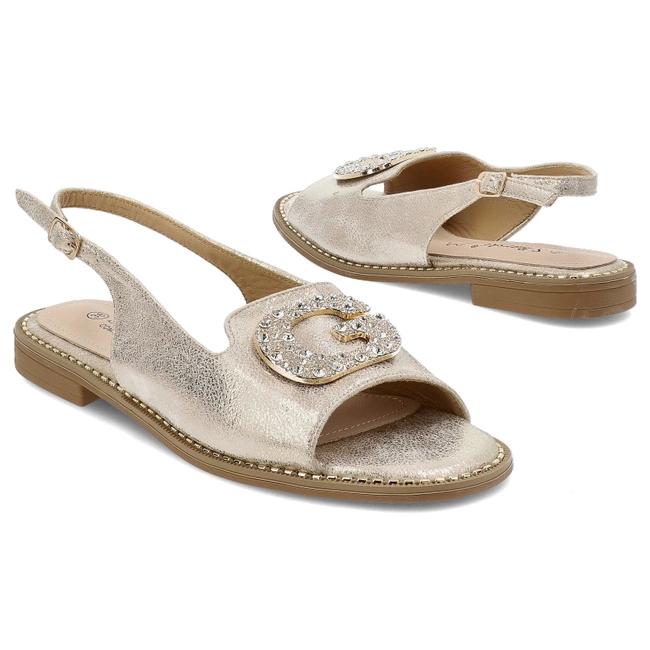 Sandále S.BARSKI - KV51-081 Lt.Gold